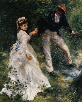 Pierre Auguste Renoir : The Promenade